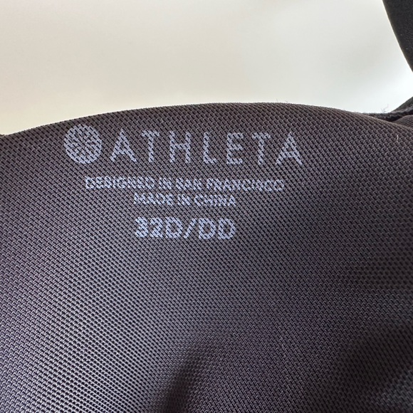 Athleta designed In San Francisco Stitched Band Bikini Top Size 32D/DD - Picture 3 of 8